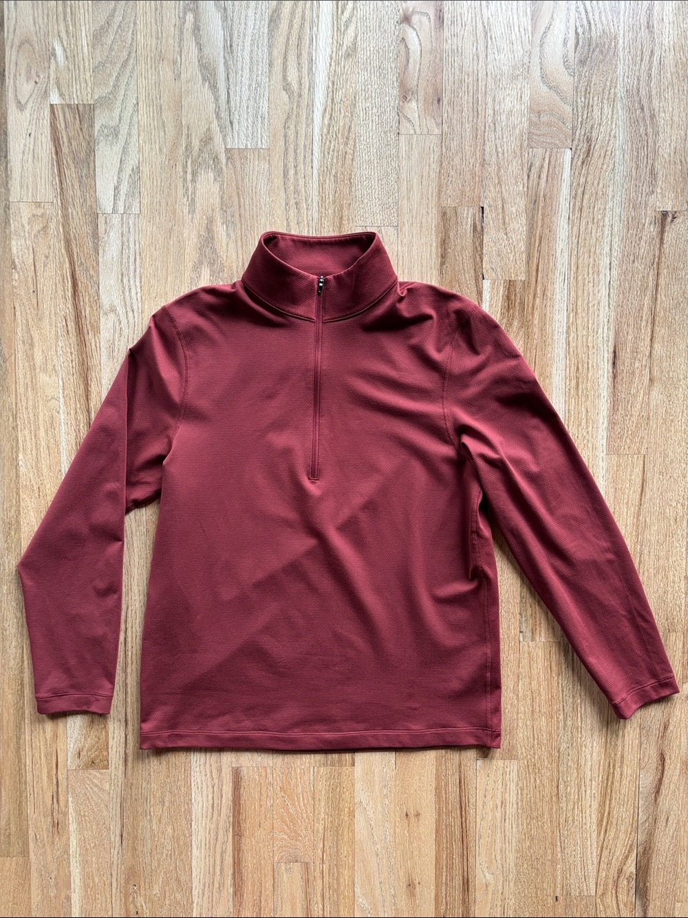 Soft Jersey Mesh Half Zip